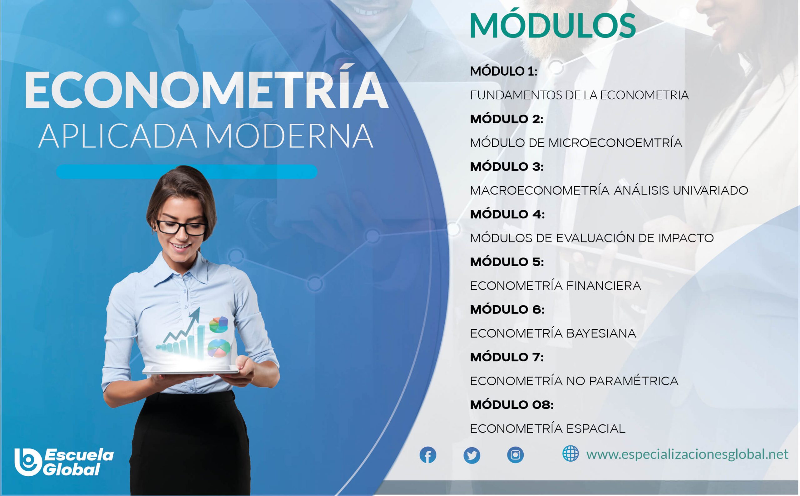 ECONOMETRÍA APLICADA MODERNA